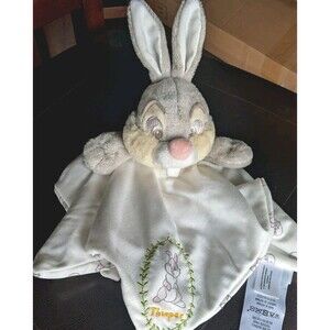 Disney Thumper Bambi Baby Blanket Plush Security Lovey Huggie Soothe Rabbit